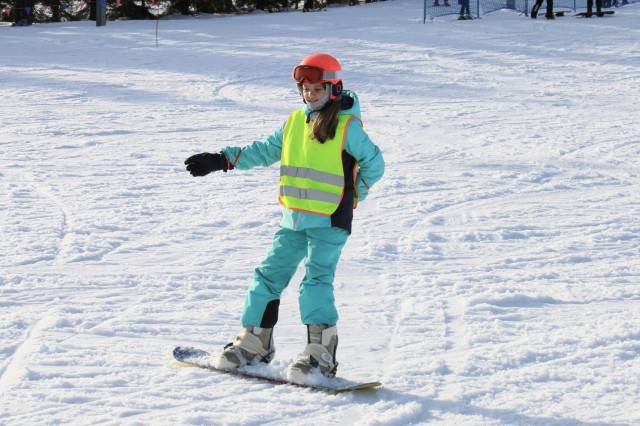 Pierwsze kroki ze snowboardem - Zakopane Harenda (1).JPG