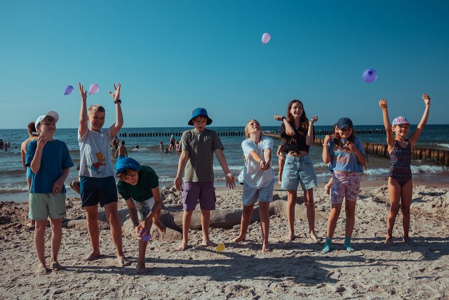 Obóz Przygody nad morzem