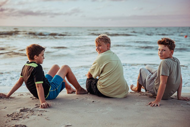 Kompas Boys Camp nad morzem