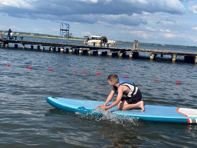 Windsurfing, żagle, SUPy - obóz wodnych przygód na Mazurach