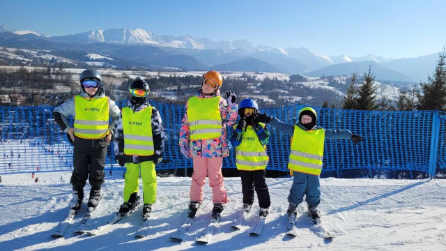 Pierwsze kroki z nartami - Białka Tatrzańska i Zakopane