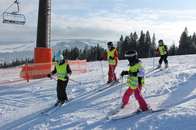 Pierwsze kroki z nartami - Białka Tatrzańska i Zakopane