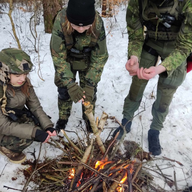 Winter Military Chill Camp