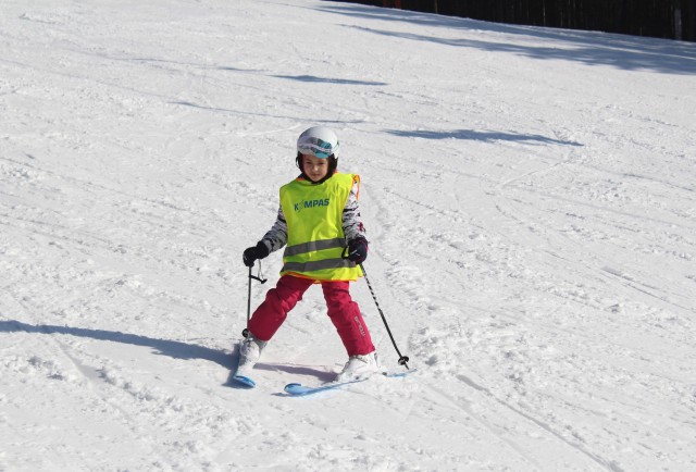 Pierwsze kroki z nartami - Wisła