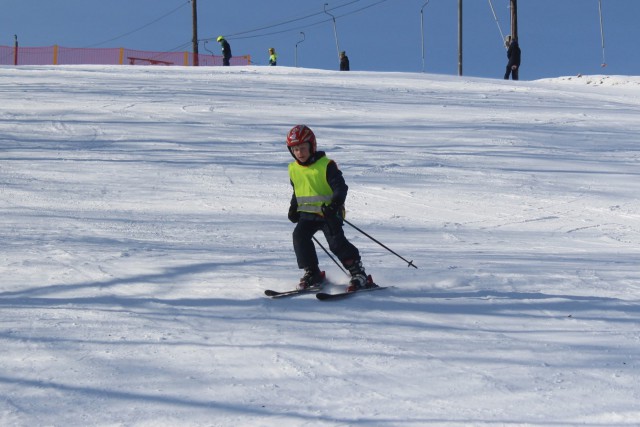 Pierwsze kroki z nartami - Wisła