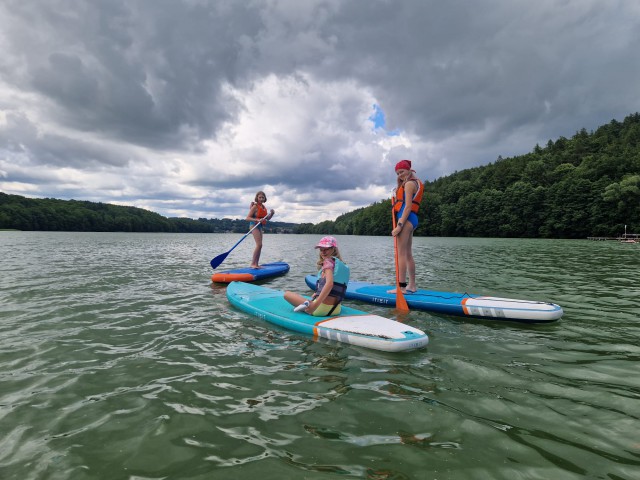 Obóz Przygody z deskami SUP na Kaszubach