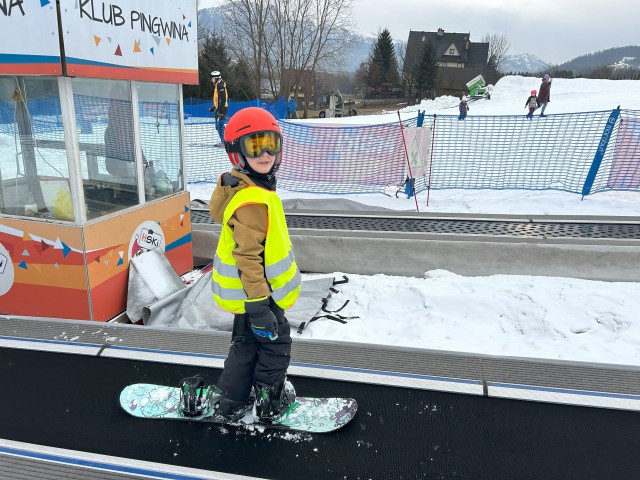 Pierwsze kroki ze snowboardem - Białka Tatrzańska i Zakopane