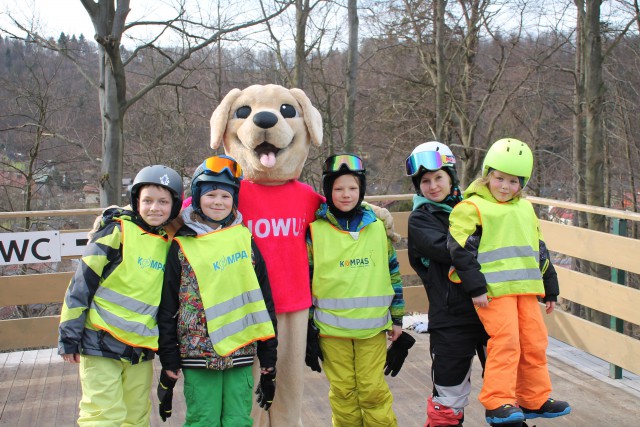 Pierwsze kroki ze snowboardem - Wisła