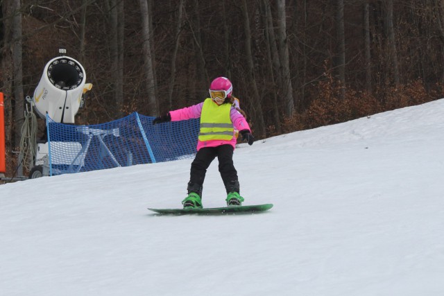 Pierwsze kroki ze snowboardem - Wisła