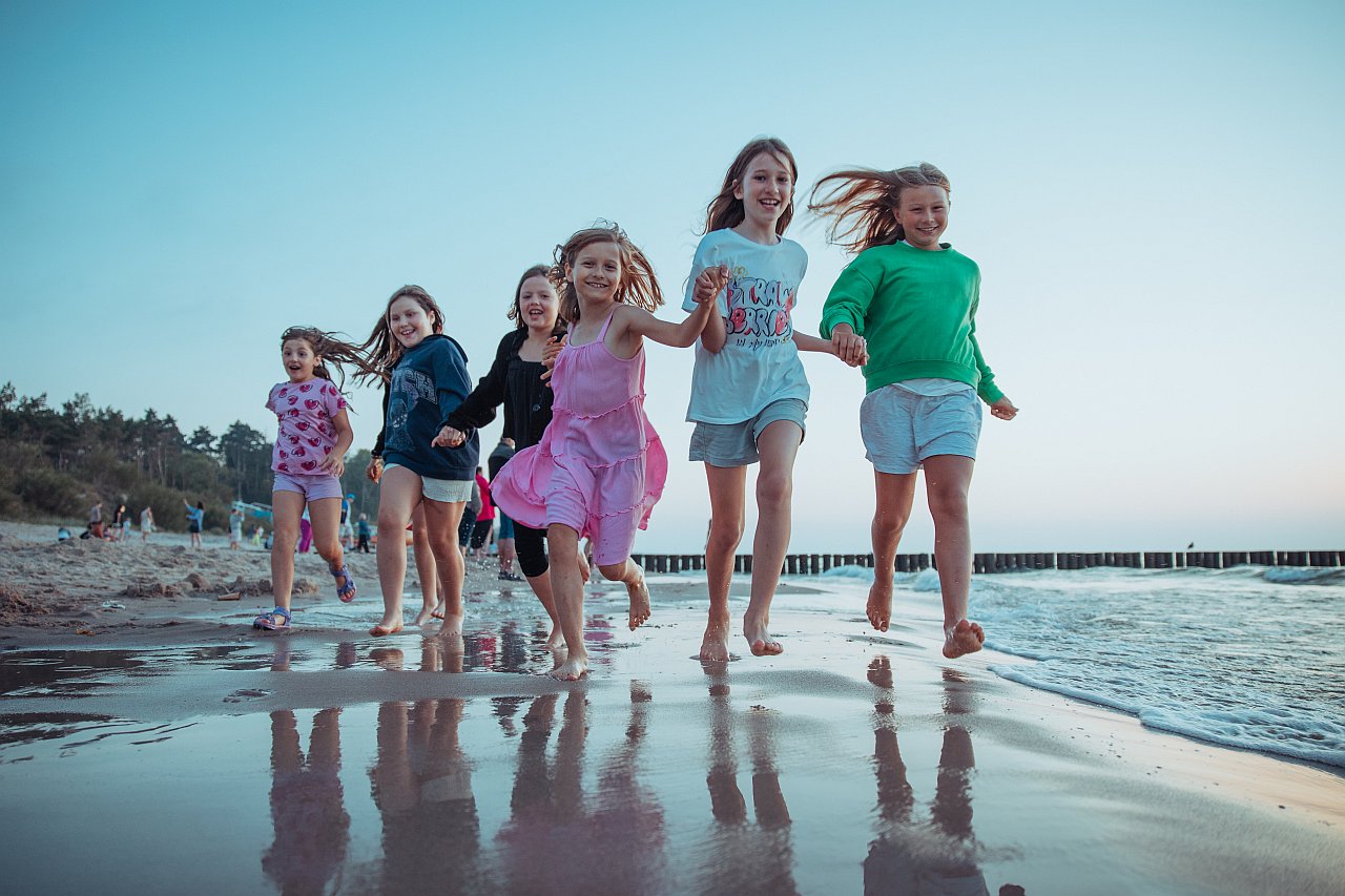 Kompas Girls Camp nad morzem