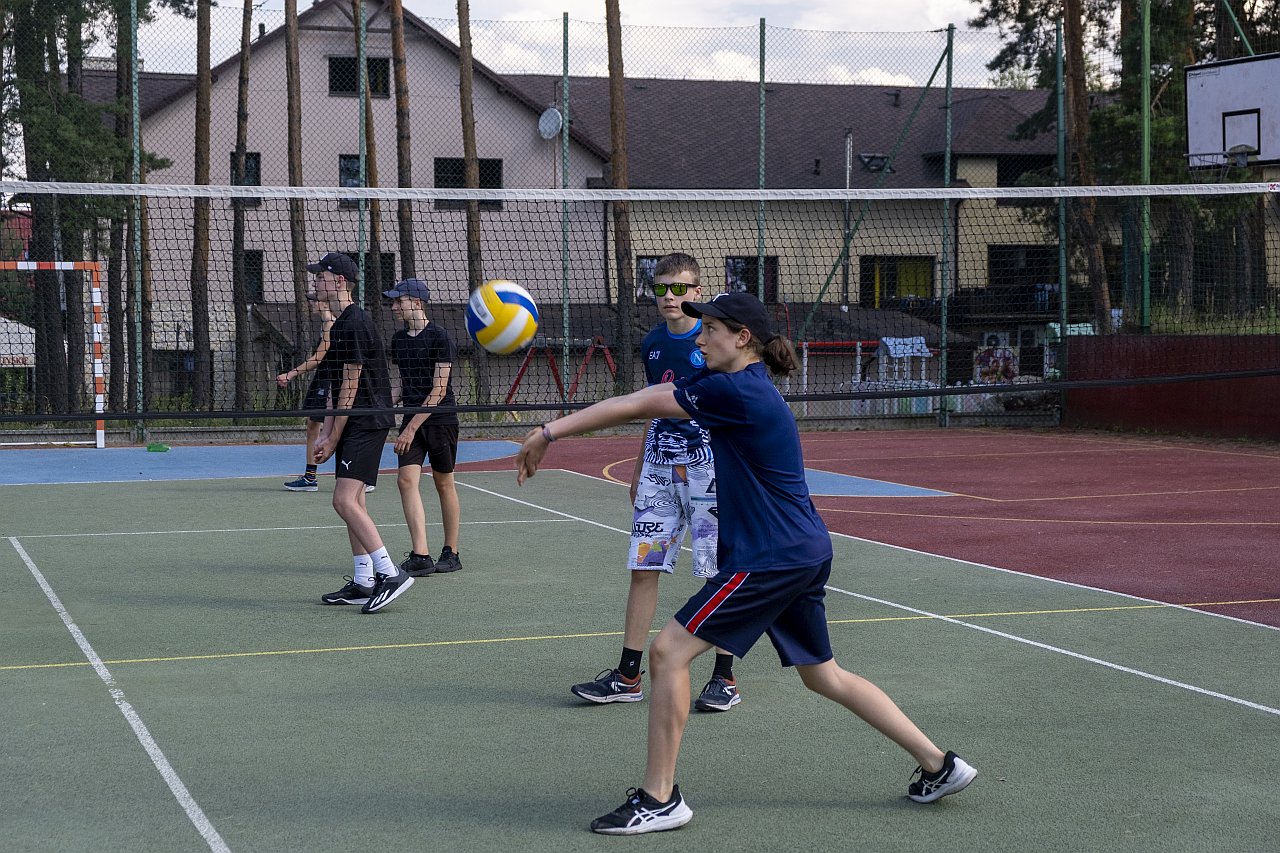 Obóz siatkarsko - przygodowy na Jurze
