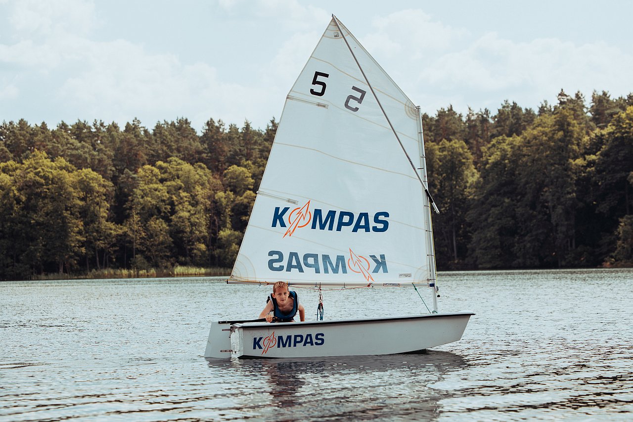 Obóz Małych Optimistów – początek żeglarskiej kariery